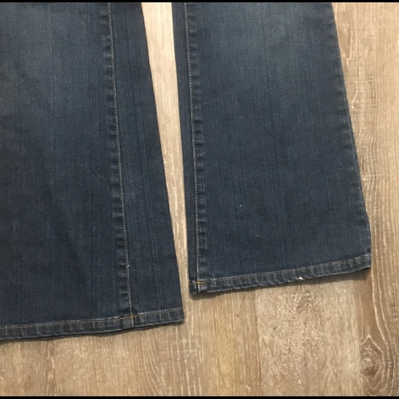 Michael Kors jeans 6 stretch bootcut MK back pocke - Picture 5 of 6